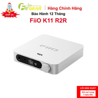 Thiết Bị Giải Mã Desktop DAC/Amp FiiO K11 R2R Chính Hãng - Bảo Hành 12 Tháng