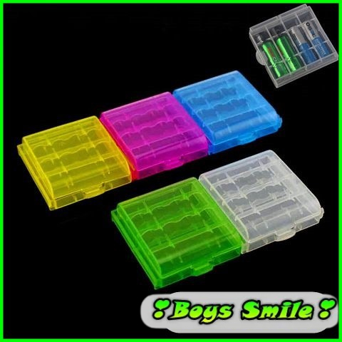 Combo 3 Hộp đựng 4 Viên pin AA / AAA bảo quản an toàn cho pin, chống chập, chống bị rỉ set
