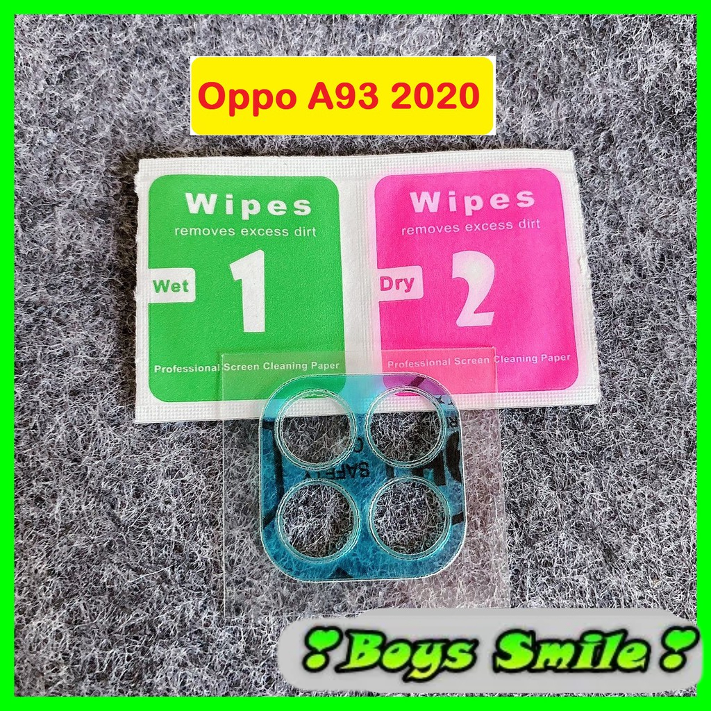 Cường lực Camera Oppo A93 (2020) A94 siêu trong, siêu bền