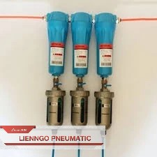 CỐC LỌC TINH KHÍ NÉN TÁCH NƯỚC, TÁCH DẦU, TÁCH BỤI CÔNG NGHIỆP KÈM XẢ ĐÁY