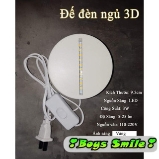 Combo 50 đế đèn ngủ 3D
