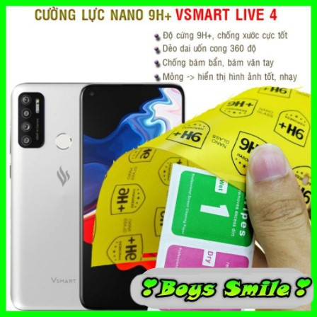 Cường lực dẻo nano Vsmart Live 4