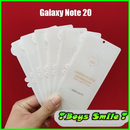 Miếng dán PPF Samsung S7 edge S8 Note 8 s8 plus A03 S10 PLus A03 s9 plus note 9 Note 10 Note 10 pro / Plus S10 5G