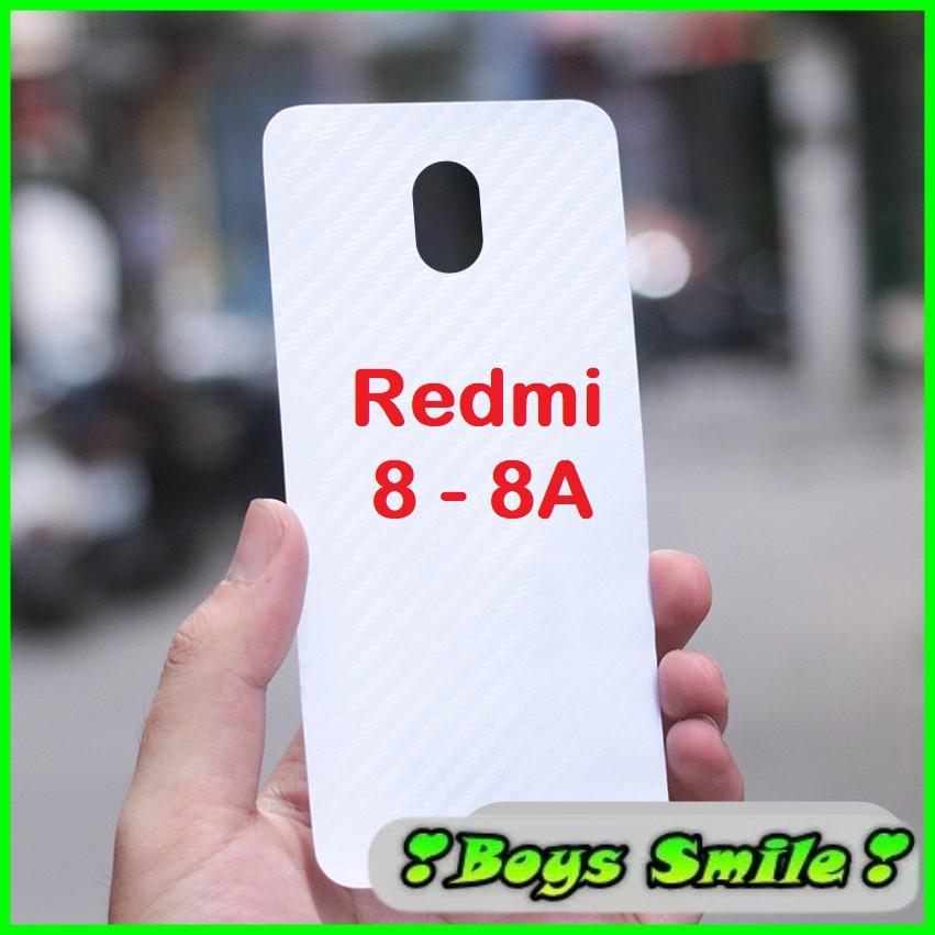 Miếng dán Carbon Xiaomi Redmi 8 / Redmi 8A Note 7/7 pro Note 8 Note 8 pro K20-k20 pro-Mi9T Note 9s Note 9 4g Note 9 5g