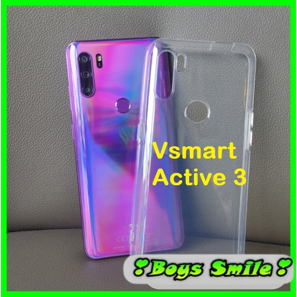 Ốp Lưng Silicon dẻo Vsmart Active 3  trong suốt