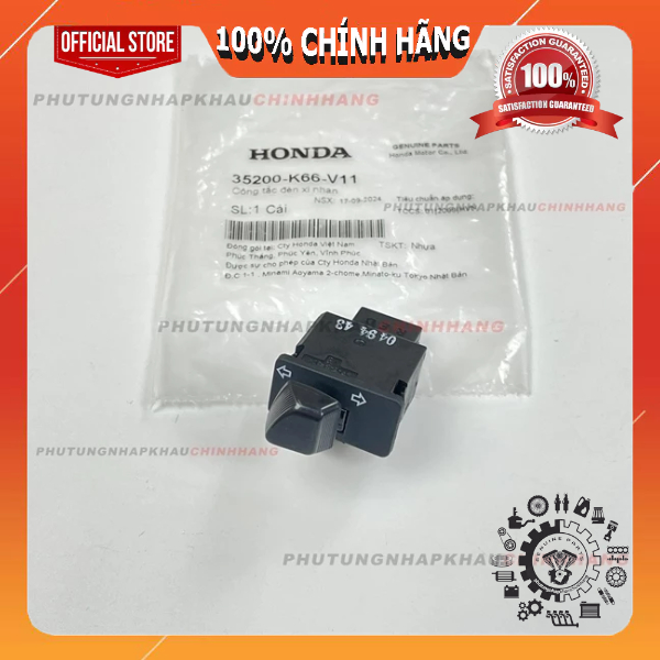 Nút công tắc xi nhan Air Blade AB 2016-2025, Lead 125 4 val, Vision 2021-2025, Sh Mode 4 val chính h