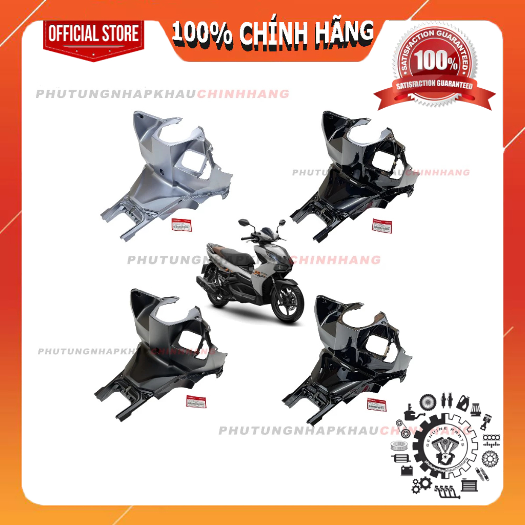 Yếm ổ khóa Air Blade 150/125 2020-2021, AB 160/125 2023-2024, Ốp ống yếm chính ab 150 160 2022 - 643