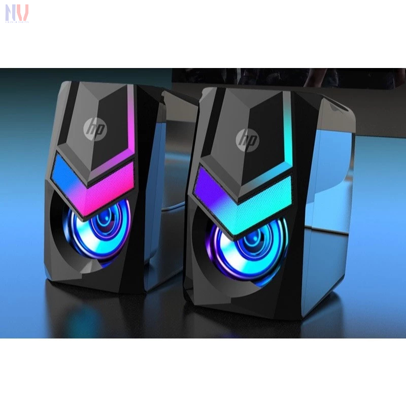Loa Vi Tính HP DHE6000, Loa mini để bàn Có Đèn LED RGB