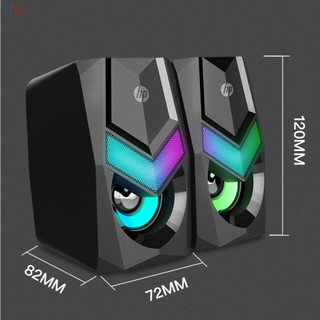 Loa Vi Tính HP DHE6000, Loa mini để bàn Có Đèn LED RGB
