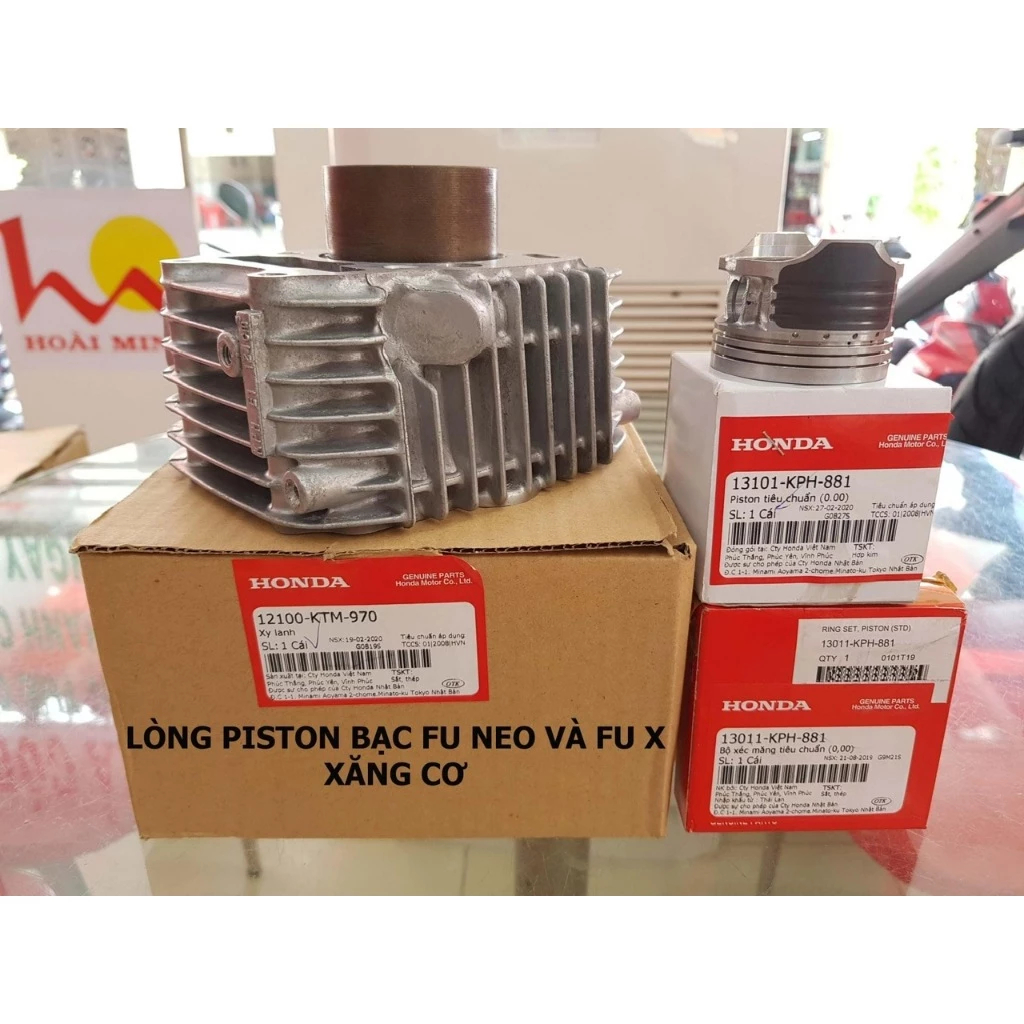 Bộ Hơi, Bộ Lòng Xy Lanh Future Neo Và Future X Xăng Cơ Honda