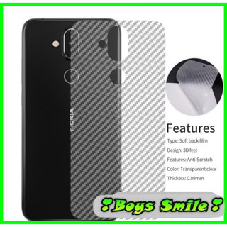 Miếng dán Carbon mặt lưng Nokia 8.1 - Nokia X7 2018