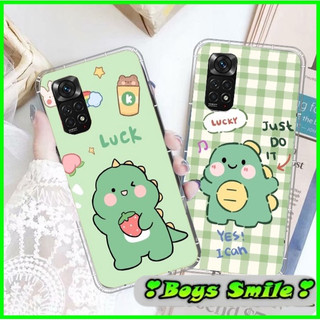Ốp lưng silicon Xiaomi Redmi Note 11 4g Note 11S  Note 11 pro 4g DGW  in hình Khủng long