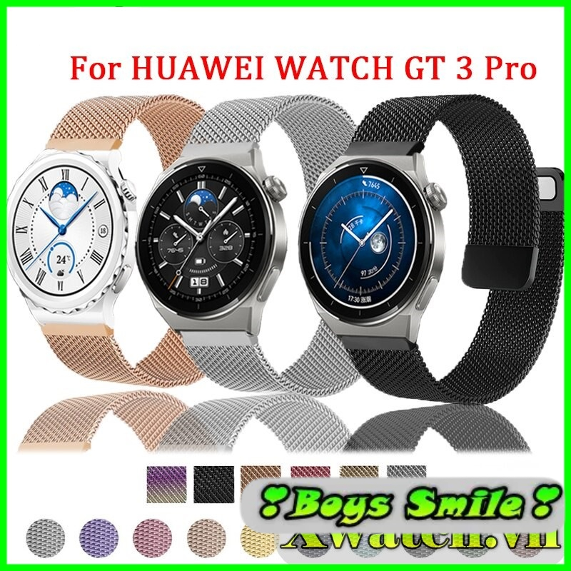 Dây Milanese loop nam châm thép không gỉ Huawei Watch GT3 46Mm 42Mm Watch GT2 Pro GT2e Huawei GT2 46