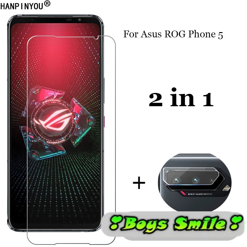 Cường lực Asus Rog Phone 5 / Rog Phone 5 pro trong suốt ( tặng keo chống hở mép )