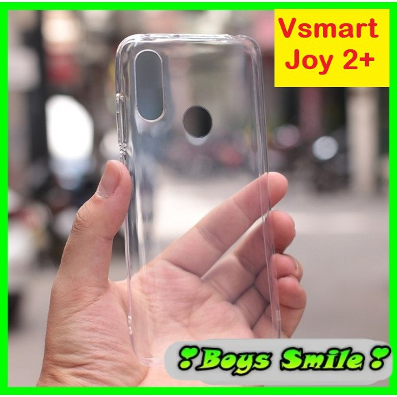 Ốp Lưng Silicon Vsmart Joy 2+ / Joy 2 plus trong suốt
