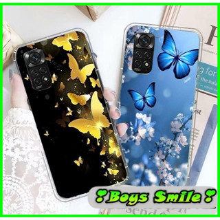 Ốp lưng silicon Xiaomi Redmi 10C Note 11 4g Note 11S  Note 11 pro 4g DGW  in hình Bướm xinh