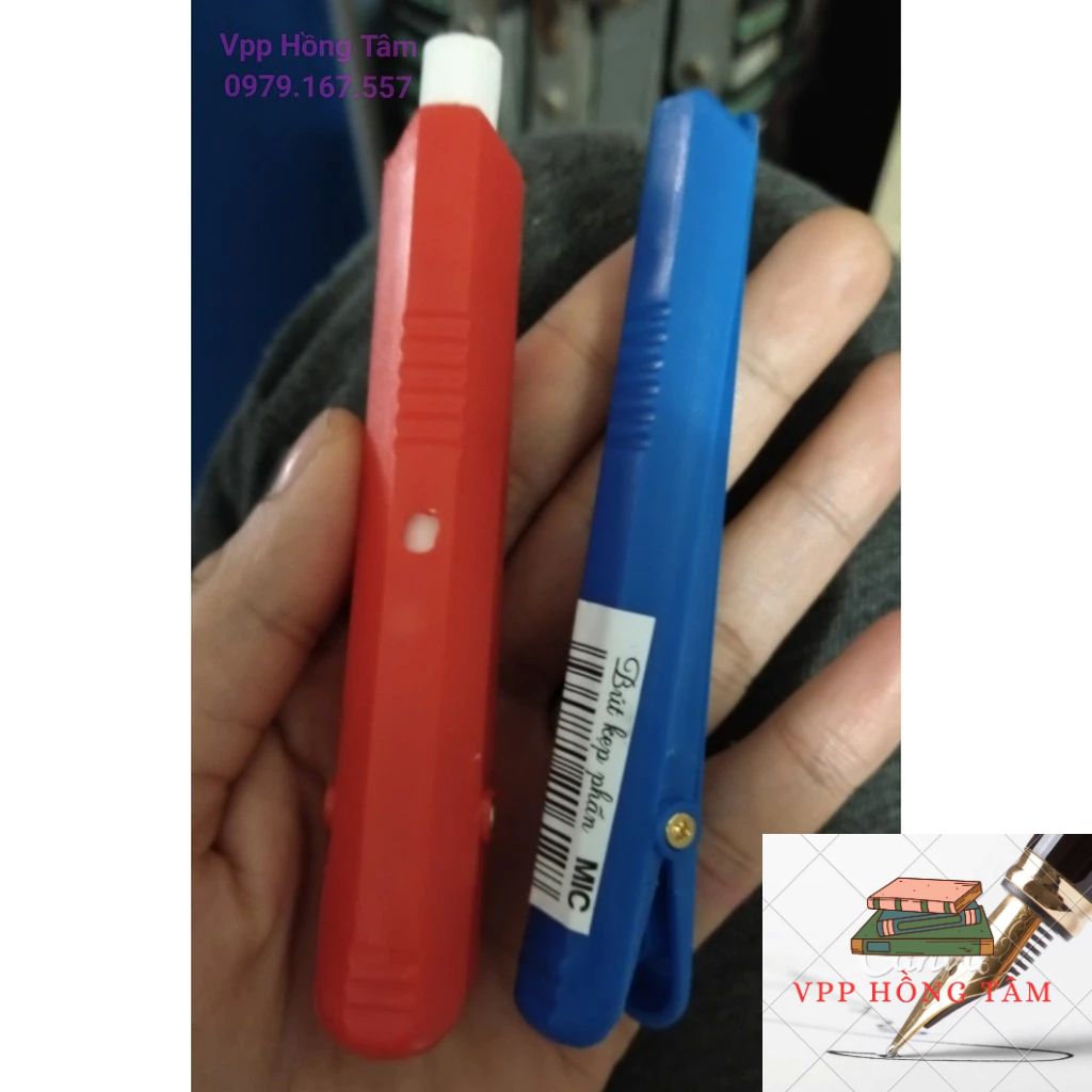 Kẹp phấn, bút cầm phấn