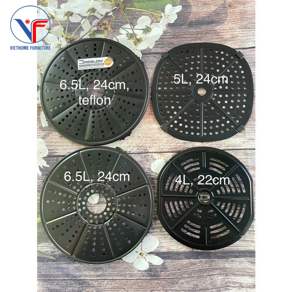 Vỉ nướng thay thế cho nồi chiên không dầu 4l-5l-6,5L