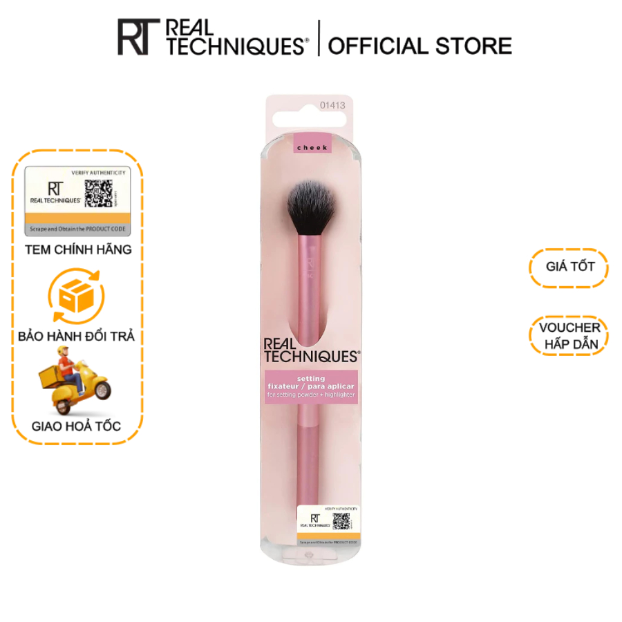 Cọ highlight RT Real Techniques Setting Brush (không hộp)
