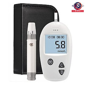 Máy Đo Đường Huyết Sinocare Safe Accu ( tặng kèm 25 Que Và 25 Kim)