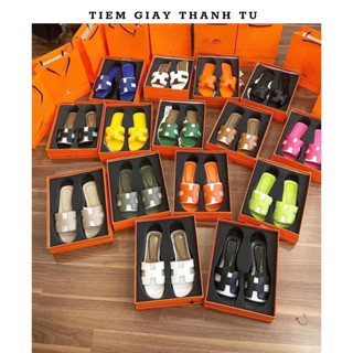 (H38) {bảng màu 2} DÉP SUPER cao cấp, dép lê nữ thời trang full box nhập quảng châu