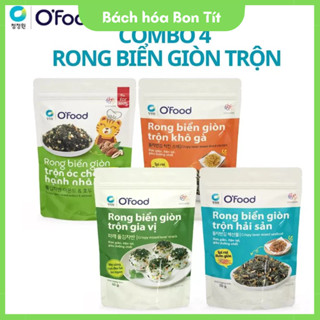 Combo 4 Gói Rong Biển Trộn Cơm Ofood 40g
