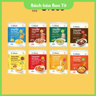 Bánh Gạo Tokpokki Ofood 140g (bánh gạo+ sốt) -đọc kĩ mô tả