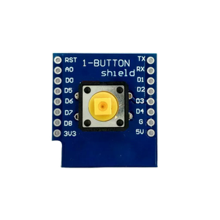 ESP8266 NodeMCU Lua D1 Mini 1 Button Shield
