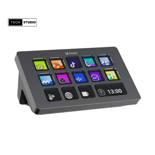 Ulanzi D200 Bàn điều khiển chuyên dụng cho Streamer tích hợp 13 phím điều chỉnh setup dễ dàng cho PC