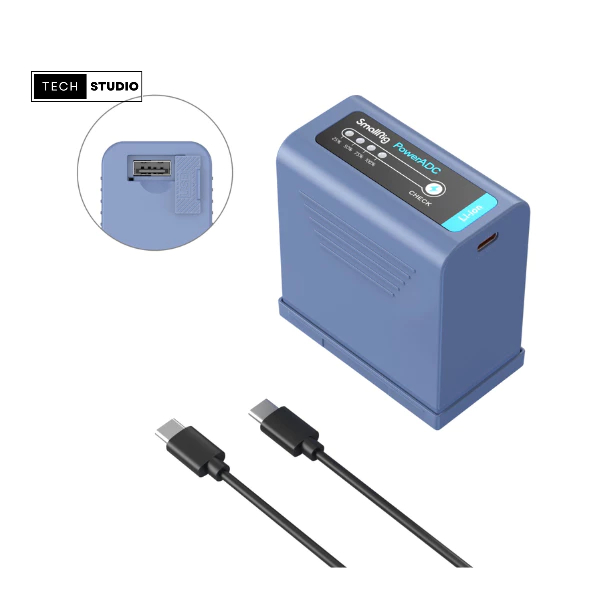 SmallRig 4267 Pin NP-F970 Type C Camera Battery