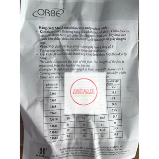 Giày nẹp chân khèo cho bé
