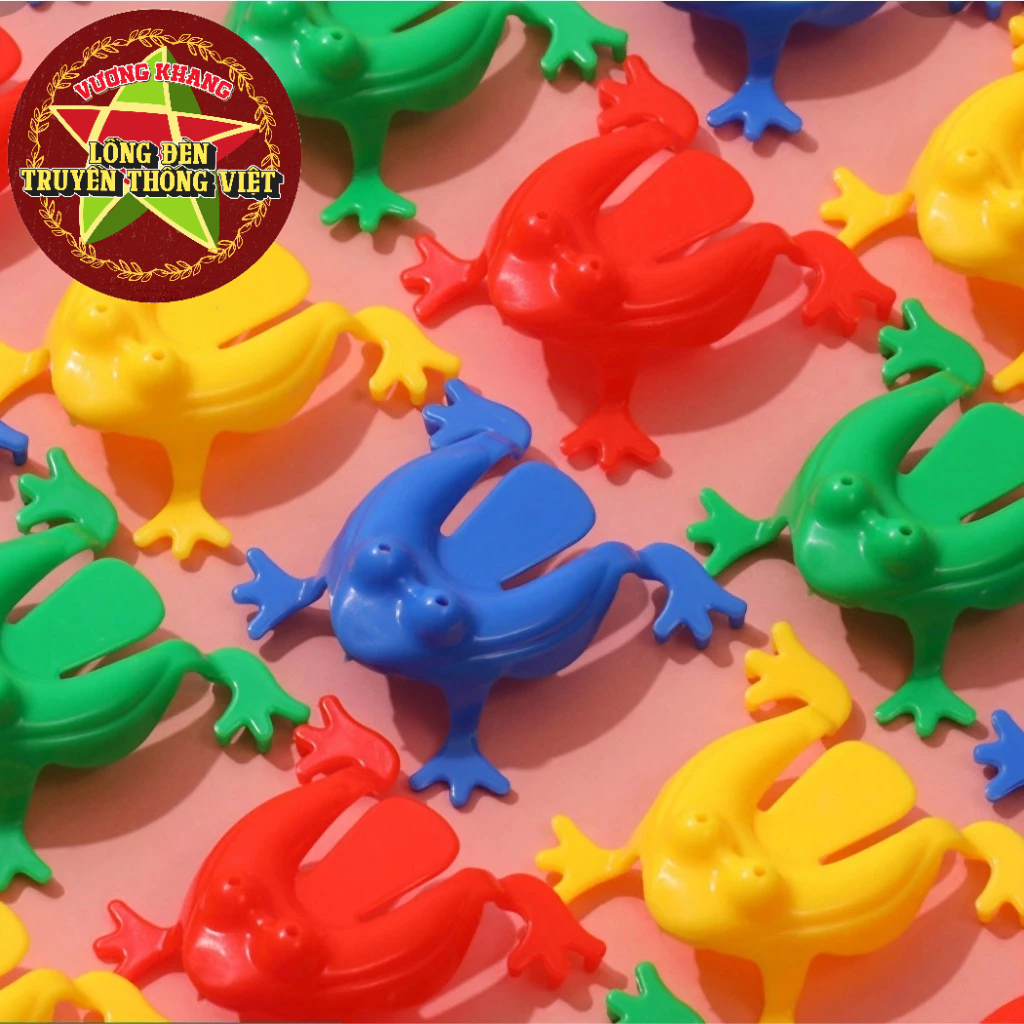 [COMBO 40 CON ẾCH] Đồ Chơi Combo 40 Ếch Nhảy Vui Nhộn