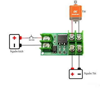 Mạch Đóng Ngắt MOSFET Cách Ly