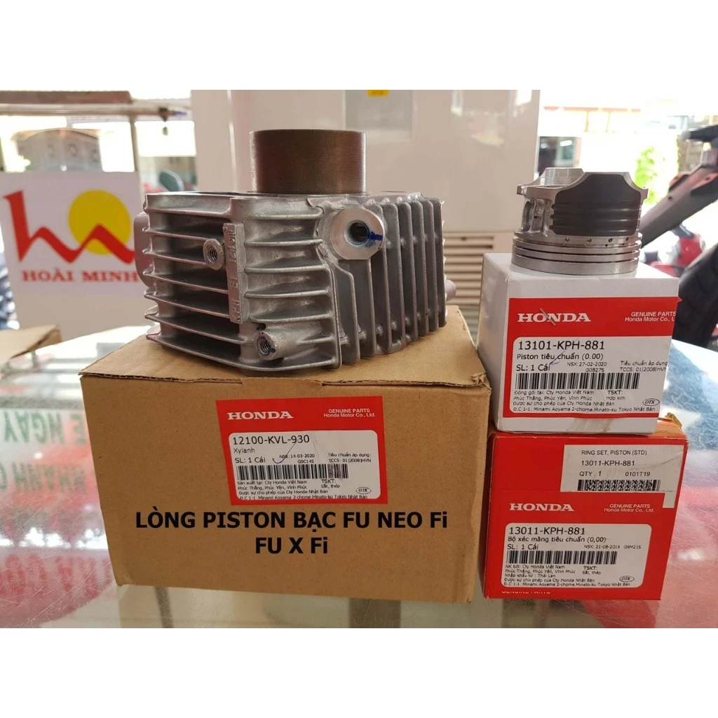 Bộ Hơi, Bộ Lòng Xy Lanh Future Neo Fi Và Future X Fi Honda
