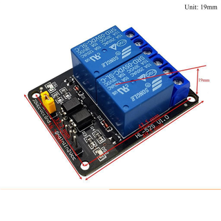 Module 2 Relay Với Opto Cách Ly (5VDC) - Kích mức thấp