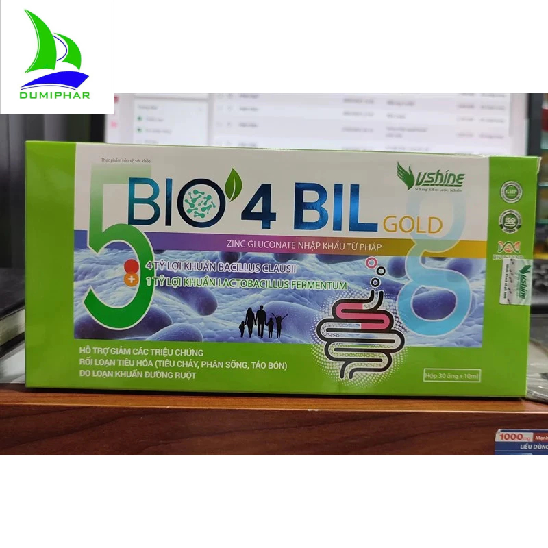 Men vi sinh Bio 4 bill gold Vshine hộp 30 ống
