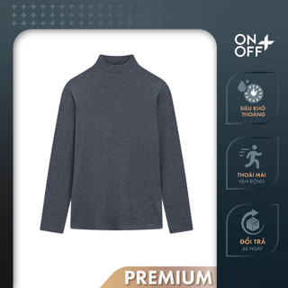 Áo giữ nhiệt nam cổ cao ONOFF thoáng khí và cách nhiệt tốt - 18IT23W003