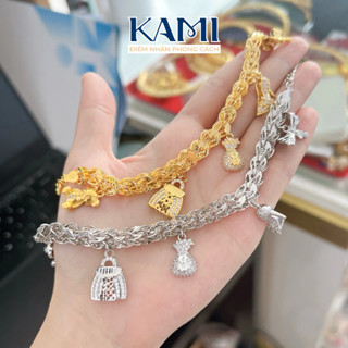 Lắc tay phụng charm hình túi tiền Kami trang sức sỉ
