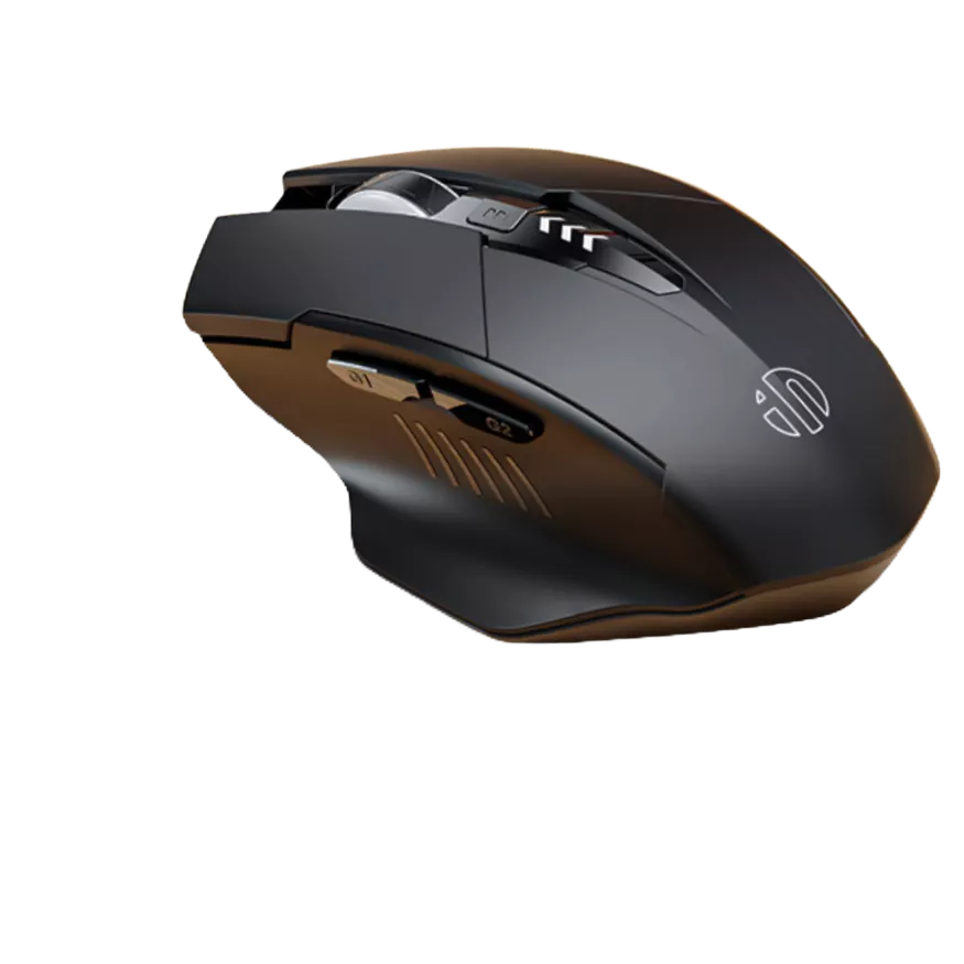 Chuột Không Dây Pin Sạc Maxcotech Inphic PM6 Chống Ồn Kết Nối Bluetooth 5.0 và Wireless 2.4G