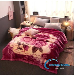 Chăn Mền Lông Tuyết Nhung Siêu Mềm Mịn, Dày Dặn, Ấm Áp Size 1.6x2m Dày Mỏng Đủ Loại Khách Chọn