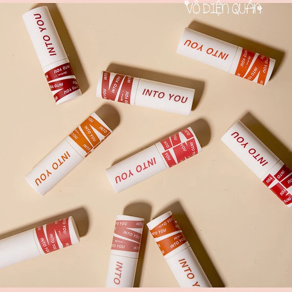Son INTO YOU Son Bùn Lì Mịn Môi Son Kem Nhung Đủ Màu Hot EM08 son môi