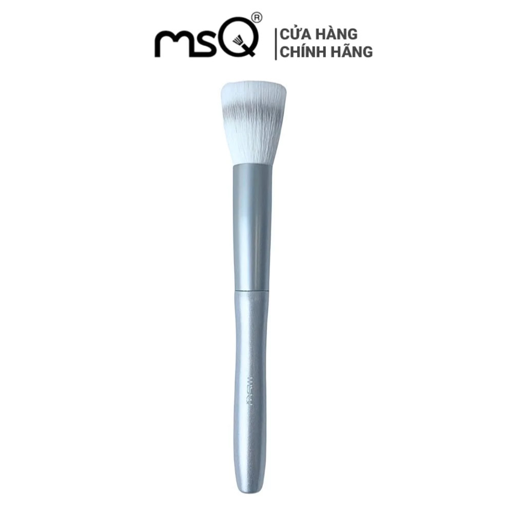 Cọ tán má hồng - cọ dặm phấn nền - cọ phủ nén bột MSQ lông mềm
