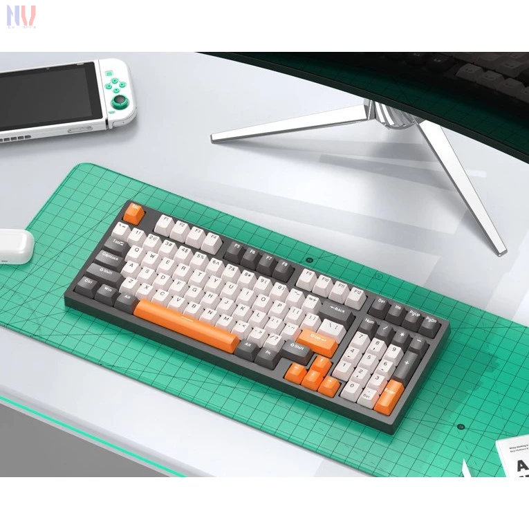 Bàn Phím Cơ Có Dây Forev K98 – Layout Fullsize, Đèn LED RGB