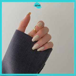 ❤️ĐỔI MÀU + FORM❤️ Nail Box Móng Úp Thiết Kế Trơn NB33 Nailbox Trơn Màu Trắng Sữa Sơn Siêu Bền