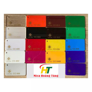  Tấm mica đài loan dày 2mm   cắt được bằng máy laze   