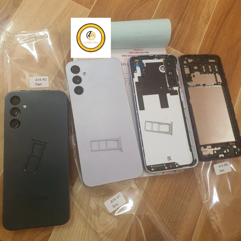Vỏ samsung A14 4G/A145F full đủ bộ