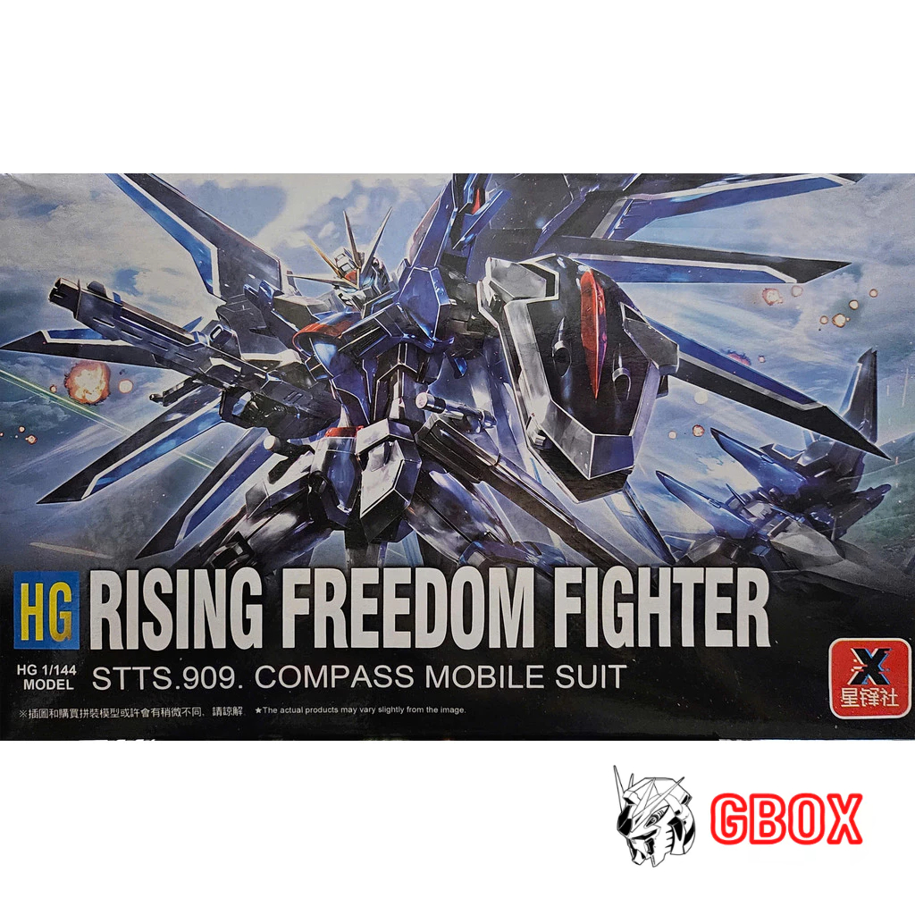 Gundam HG Rising Freedom Fighter XingFeng kèm base decal nước 234 Mô hình nhựa lắp ráp