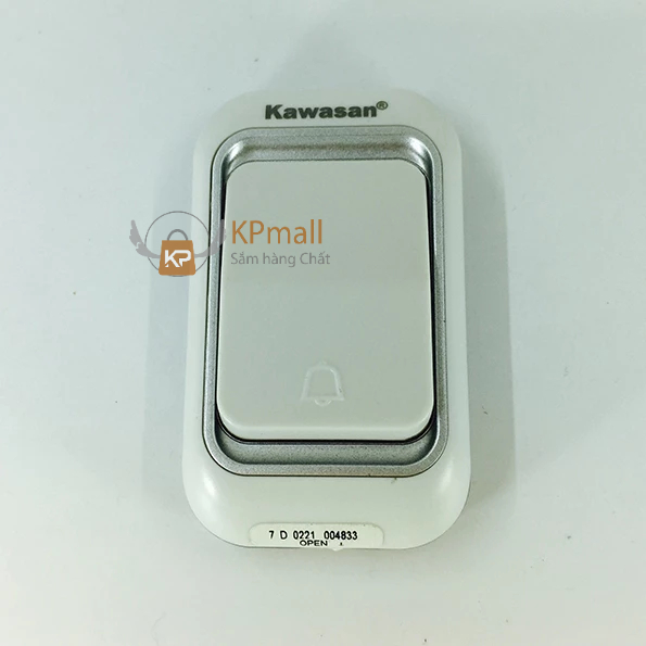 Nút nhấn chuông cửa không dây Kawasan D66B tích hợp với chuông cửa, chuông báo khách kawasan sóng Rf