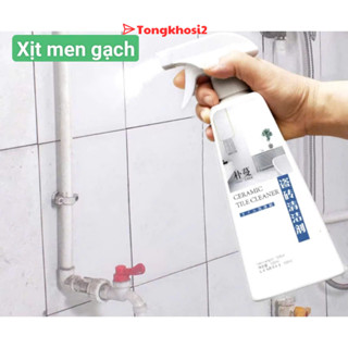 PVN67275 Chai xịt tẩy cặn canxi trên bồn rửa sứ, vòi rửa inox, vách kính, gạch men nhà tắm siêu sạch chai 500ml T2