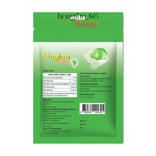 Kẹo thảo dược Eugica Candy gói 15 viên